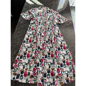 seasalt cornwall Wild Liquorice Organic Cotton Shirtdress Size 10. NWT